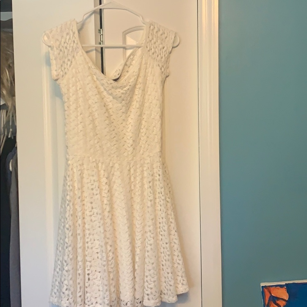 White dress